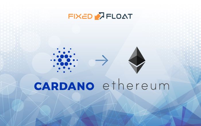 Tauschen Sie Cardano gegen Ethereum