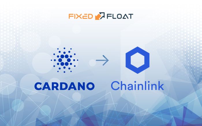 Intercambiar Cardano a Chainlink