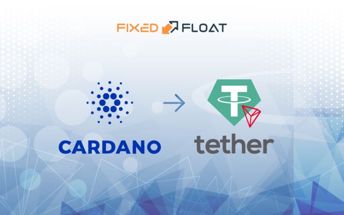 Intercambiar Cardano a USDT (TRC-20)
