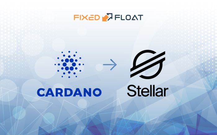 Intercambiar Cardano a Stellar Lumens