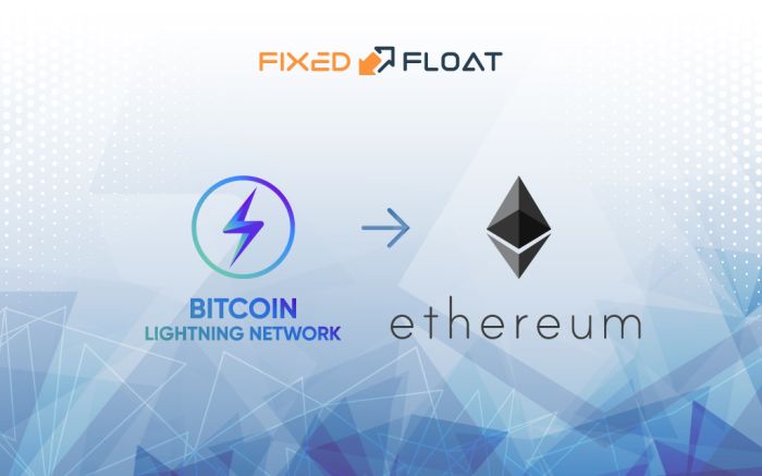 Tauschen Sie Bitcoin Lightning Network gegen Ethereum