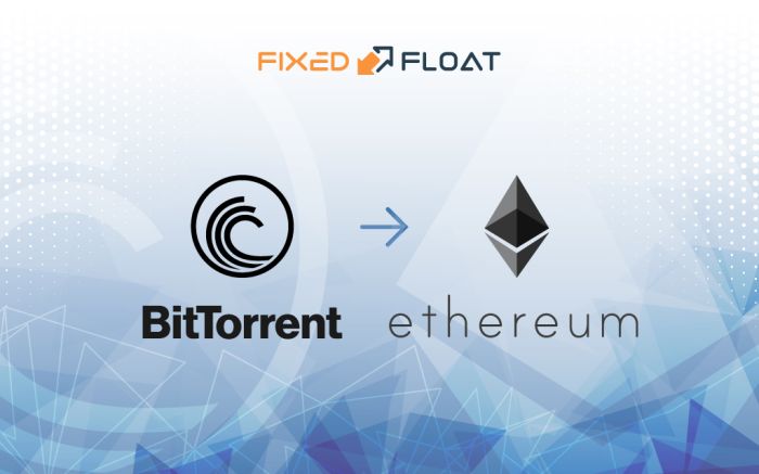 Tauschen Sie BitTorrent gegen Ethereum