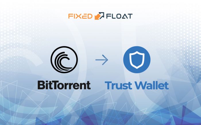 Câmbio BitTorrent por Trust Wallet Token (BEP2)