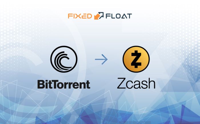 Câmbio BitTorrent por Zcash