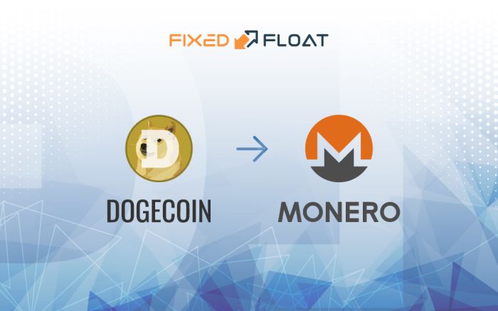 Échangez Dogecoin en Monero