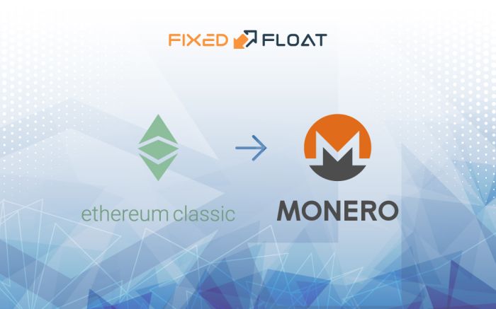 Exchange Ethereum Classic to Monero