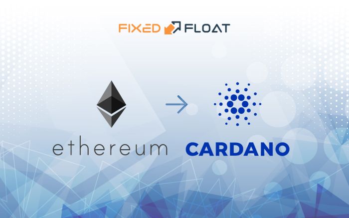 Tauschen Sie Ethereum gegen Cardano