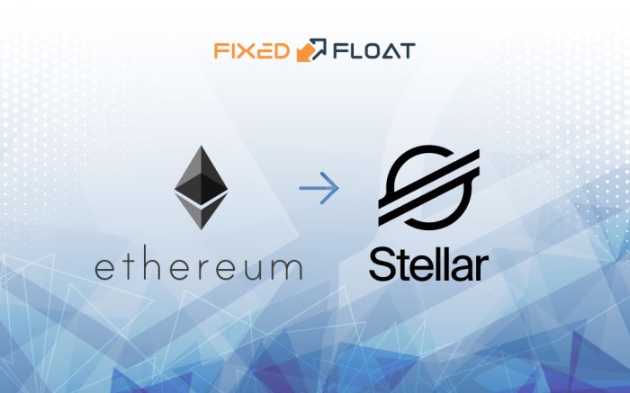 Tauschen Sie Ethereum gegen Stellar Lumens