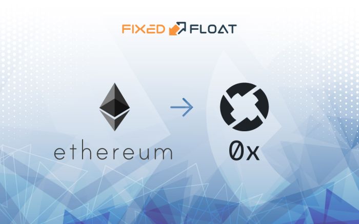 Tauschen Sie Ethereum gegen 0x