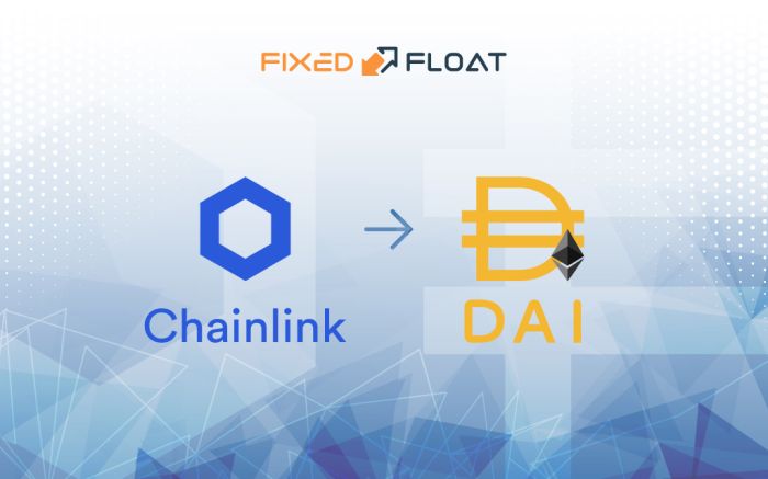 Câmbio Chainlink para DAI (ERC20)