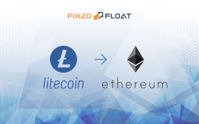 Exchange Litecoin to Ethereum 