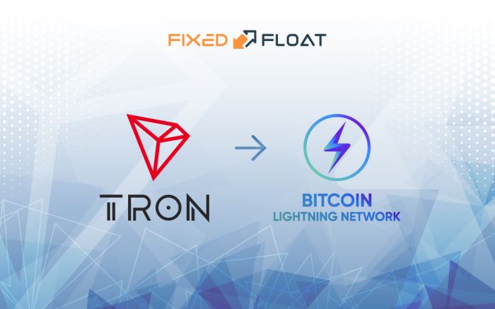 Exchange Tron to Bitcoin Lightning Network