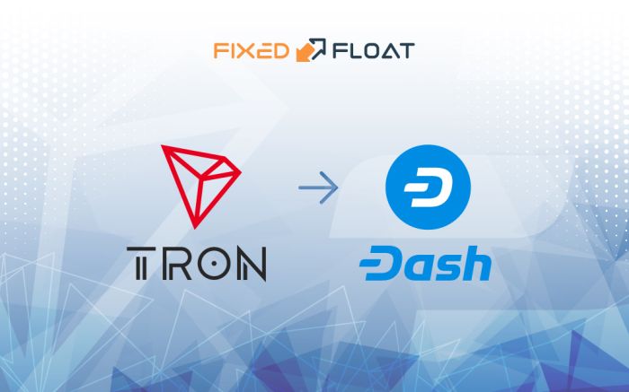 Câmbio Tron por Dash