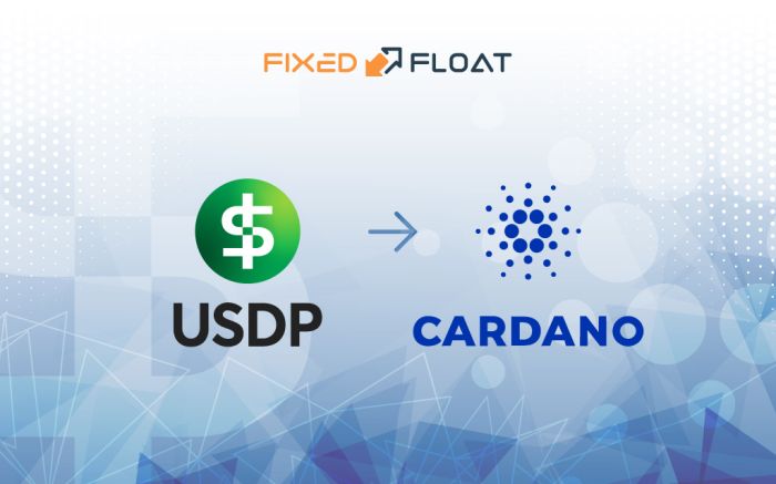 Câmbio USDP para Cardano