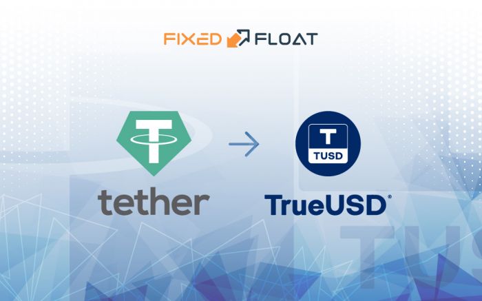 Tauschen Sie USDT (ERC-20) gegen TrueUSD