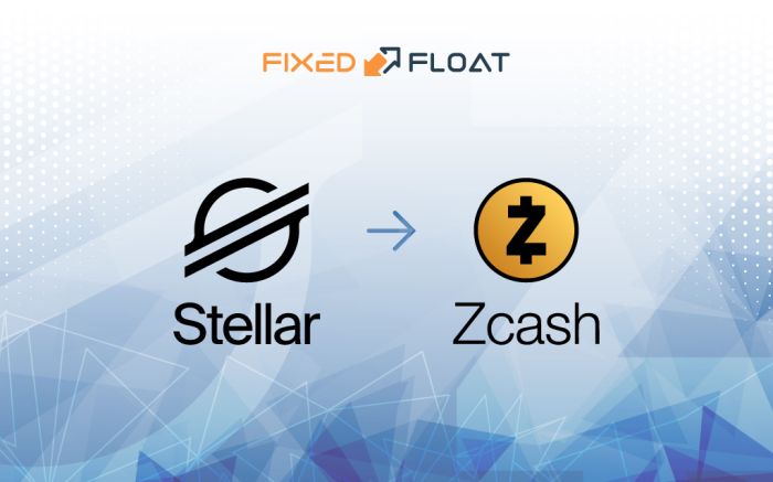 Câmbio Stellar Lumens para Zcash