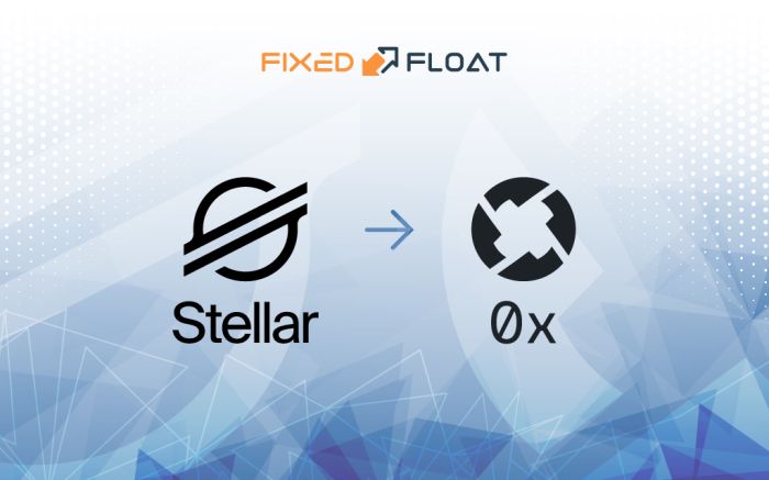 Intercambiar Stellar Lumens a 0x