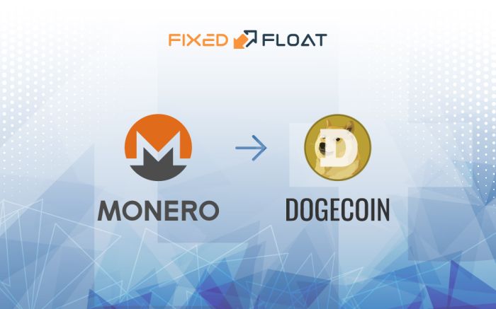 Exchange Monero à Dogecoin