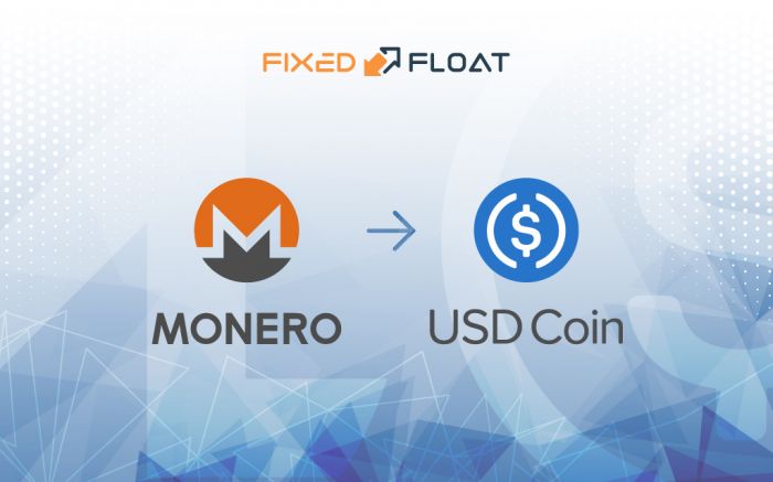 Cambiar Monero a USD Coin