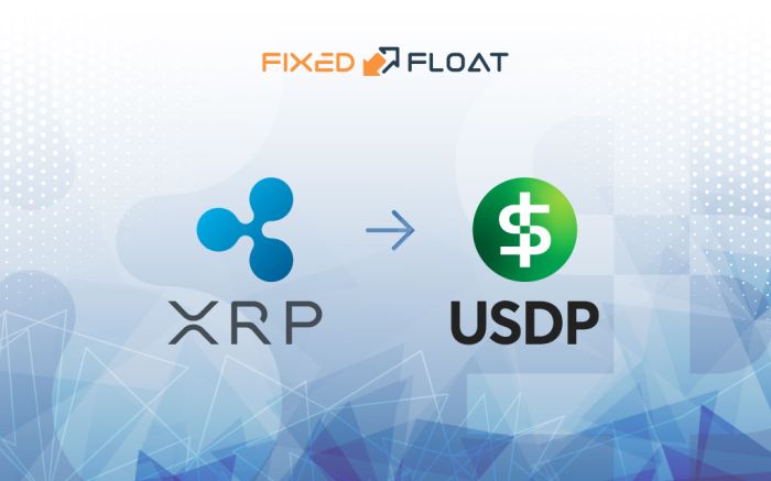 Exchange XRP to USDP