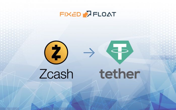 Exchange Zcash to USDT (ERC-20)