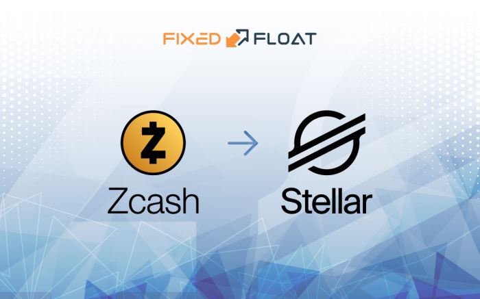 Câmbio Zcash por Stellar Lumens