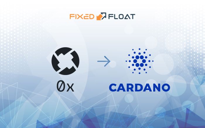 Intercambiar 0x a Cardano