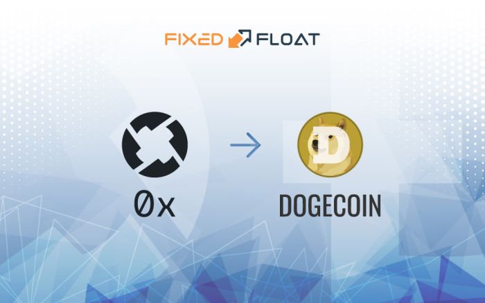 Câmbio 0x para Dogecoin