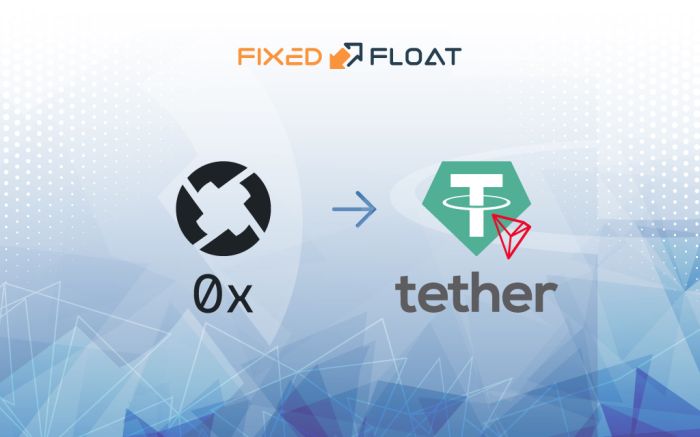 Tauschen Sie 0x gegen USDT (TRC-20)