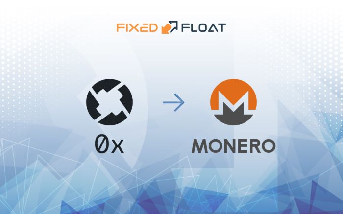 Échangez 0x en Monero