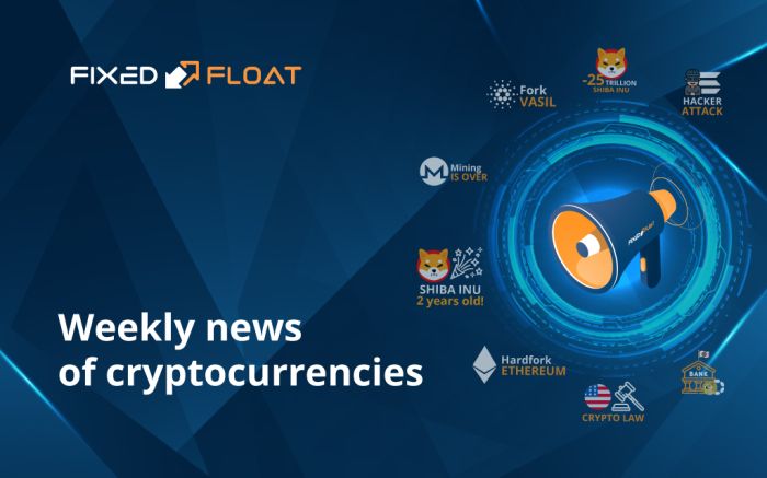Notícias de criptomoedas da 1ª semana de Agosto de 2022