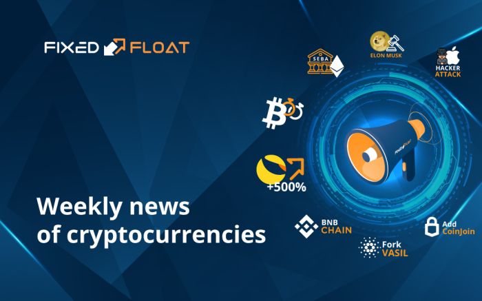 Notícias de criptomoedas da 1ª semana de Setembro de 2022