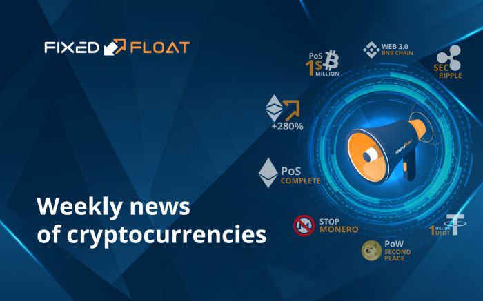 Notícias de criptomoedas da 2ª semana de Setembro de 2022